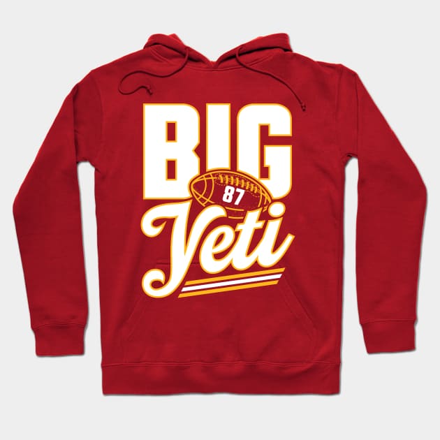 Kansas City Travis Kelce Big Yeti Hoodie by GraciafyShine